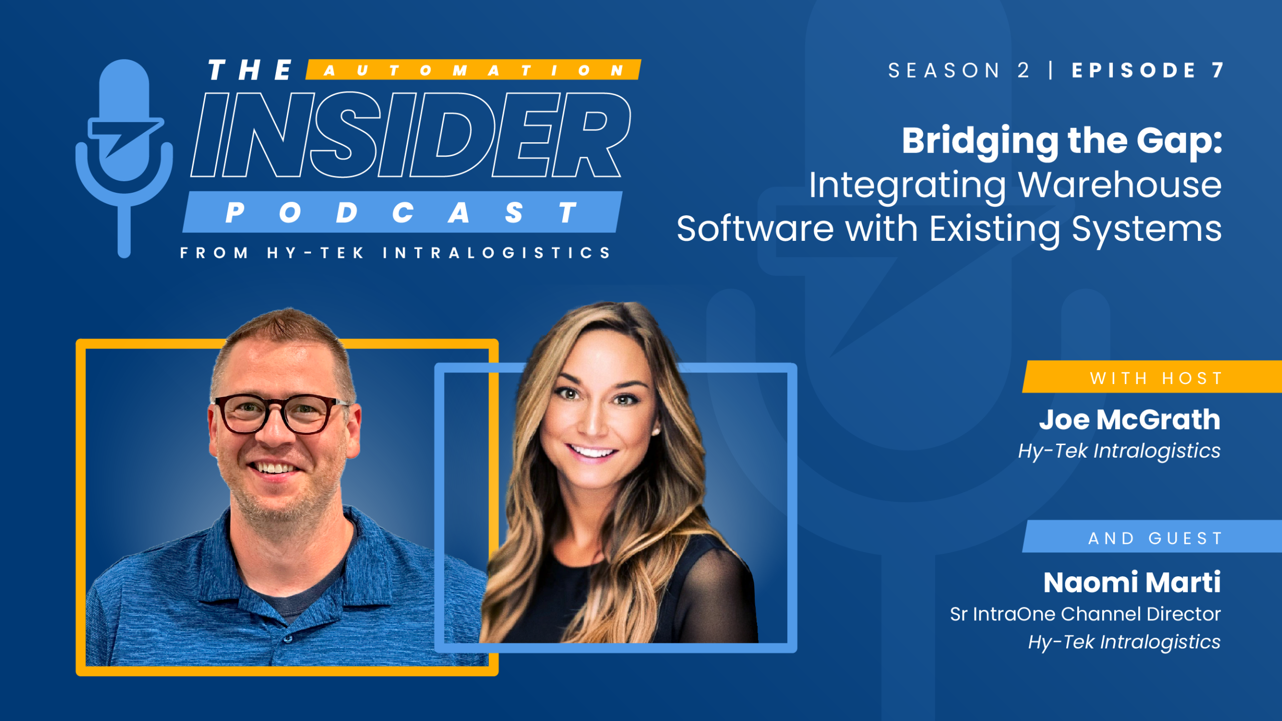 Integrating Warehouse Software