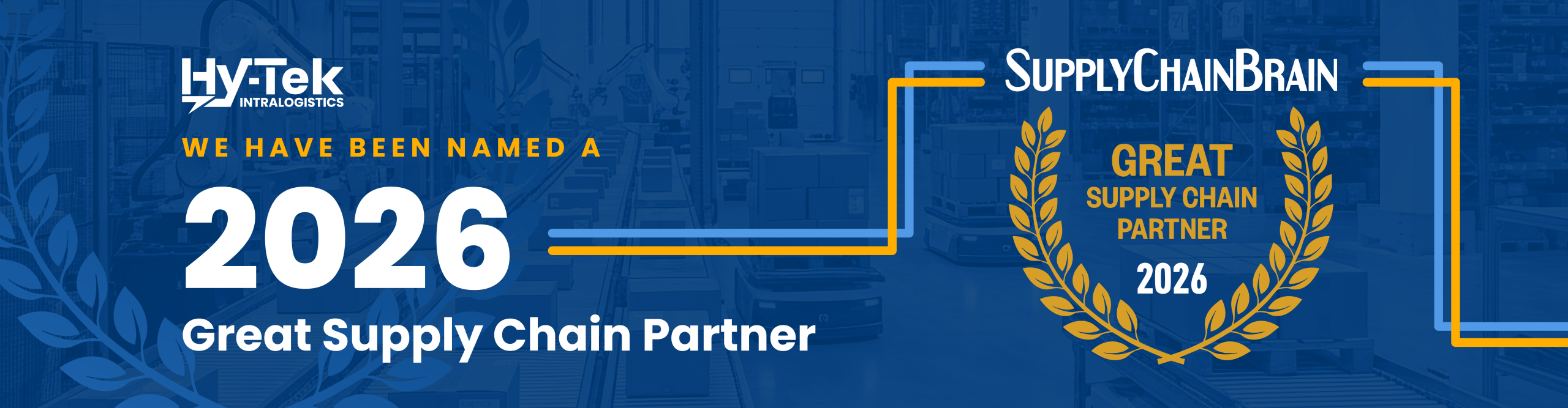 We have been named a 2026 Great Supply Chain Partner!
